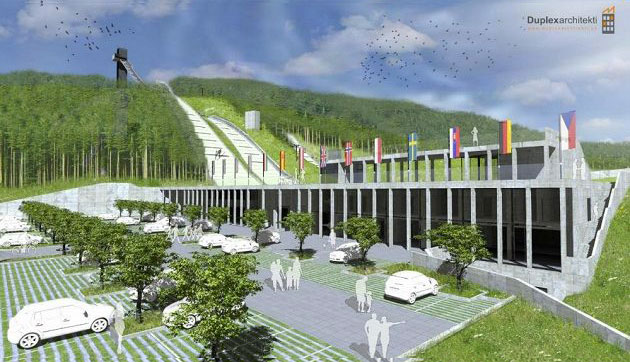Skokanské můstky ve Frenštátu pod Radhoštěm se možná dočkají modernizace