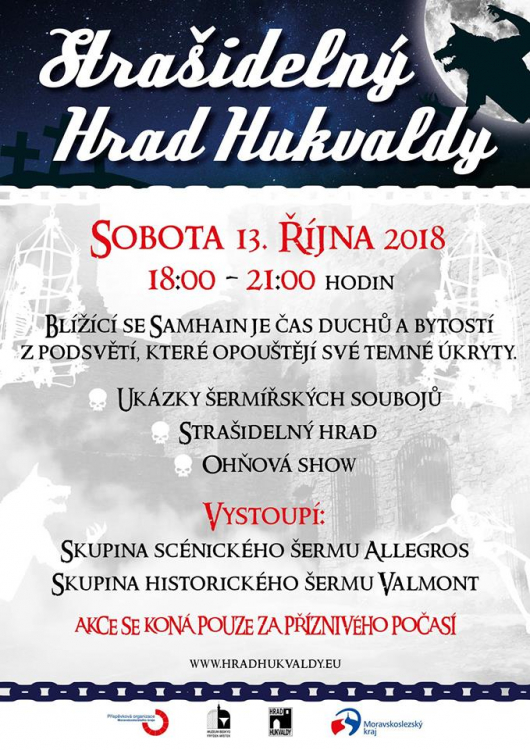 Strašidelný hrad Hukvaldy