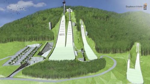 Skokanské můstky ve Frenštátu pod Radhoštěm se možná dočkají modernizace