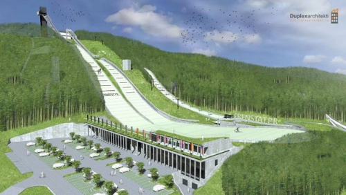 Skokanské můstky ve Frenštátu pod Radhoštěm se možná dočkají modernizace